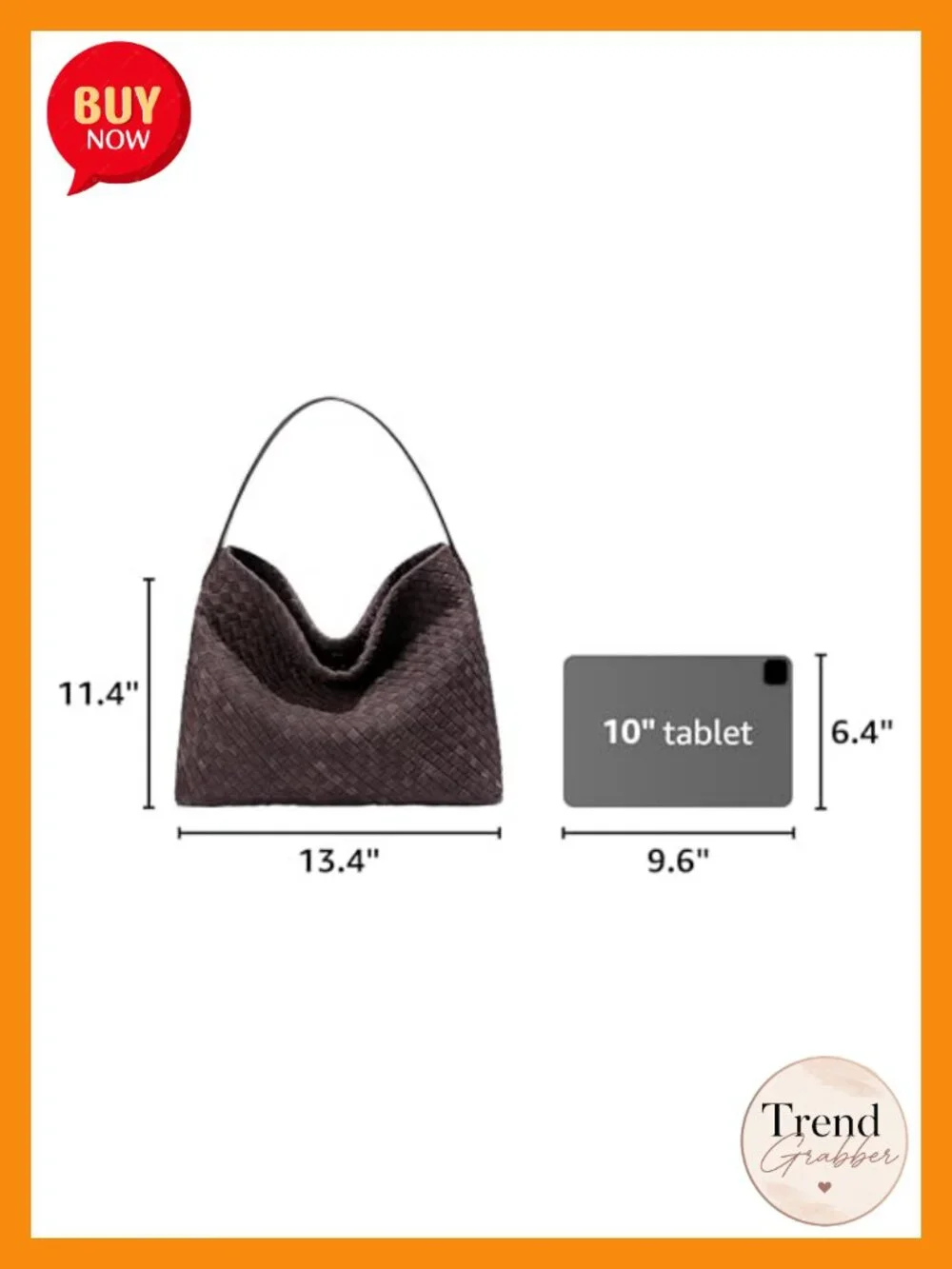 Faux Suede Woven Hobo Bag Tote Shoulder Bag Satchel Purse for Work Travel